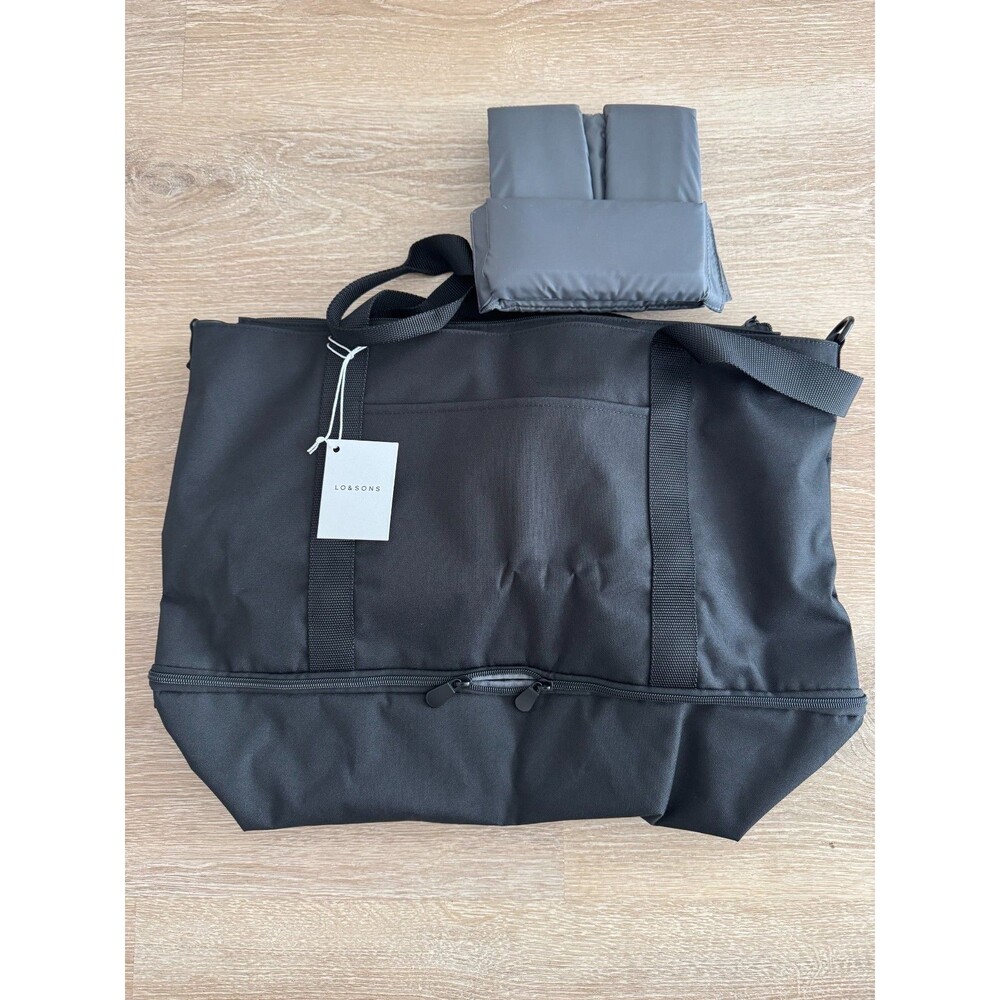 Lo & Sons Catalina Tote Deluxe Tote Recycled Poly Black